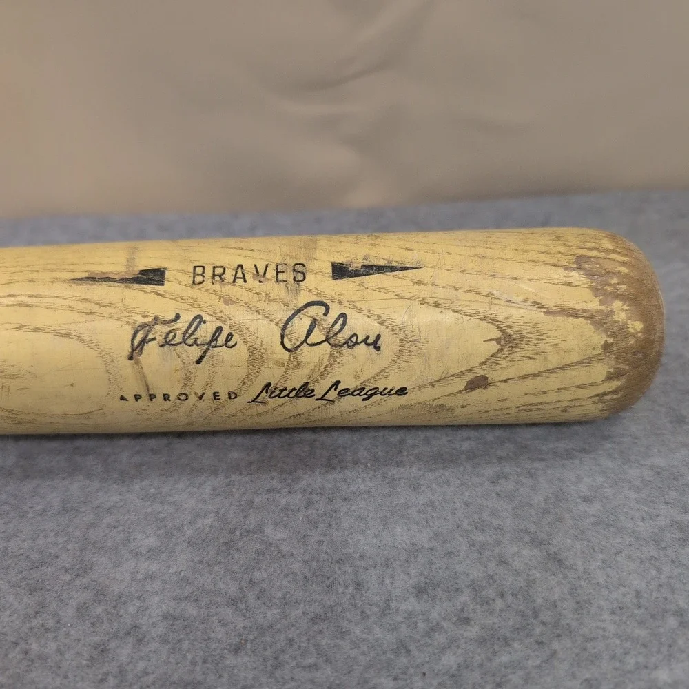 Louisville Slugger Felipe Alou Braves Hillerich & Bradsby Wood Baseball Bat 28in - Picture 3 of 5